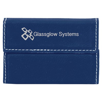 Leatherette Hard Business Card Holder