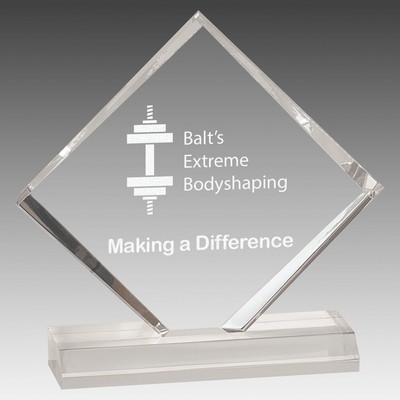 Diamond Jewel Beveled Acrylic