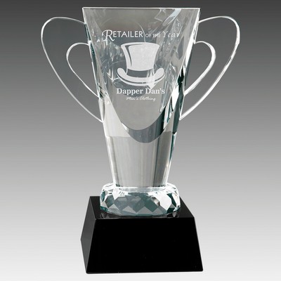 Crystal Cup on Pedestal Base