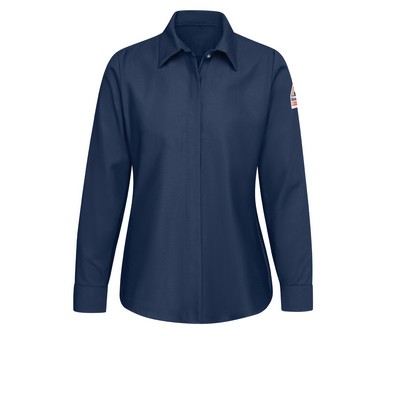 Bulwark - Uniform Shirt - Women's Pocketless Work Shirt