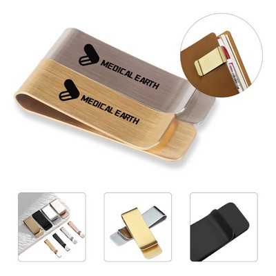 Stainless Steel Cash Holder Clip