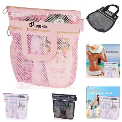 Polyester Mesh Toiletry Organizer Bag