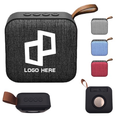 Portable Fabric Wireless Bluetooth Speaker