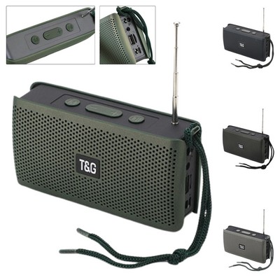Portable Wireless Speakers w/ True Wireless Stereo Pairing