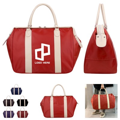Tear-Resistant Nylon Travel Tote Bag