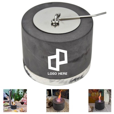 Concrete Tabletop Fire Pit