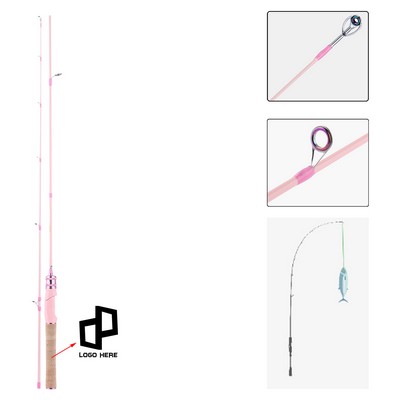 70.86" Ul Action Pink Macaron Luya Shank Single Poler