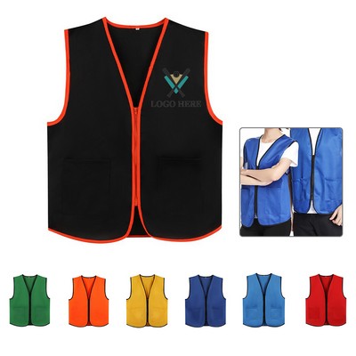 Volunteer Vest w/ Zip