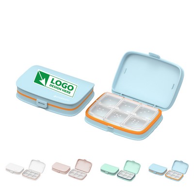 Portable Medicine Organizer Travel Pill Container