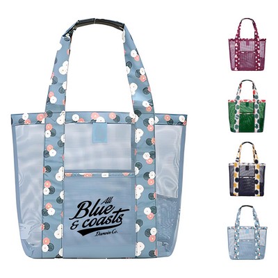 Mesh Beach Shell Collection Bag
