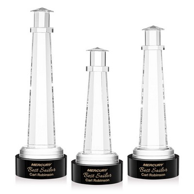 Lighthouse Award on Stanrich Base - Black