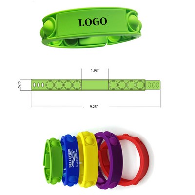 Push Pop Bubble Fidget Bracelet