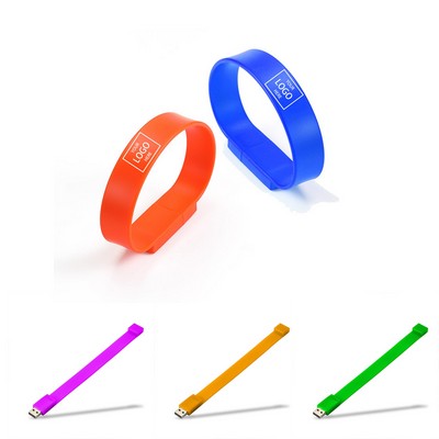 Silicone USB Drive Bracelet