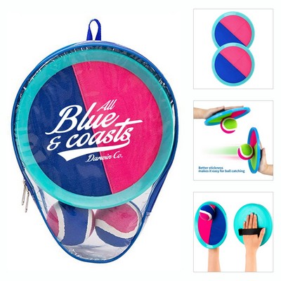 Catch and Toss Ball Game Toy Set