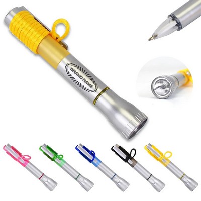 Necklace Flashlight Pen