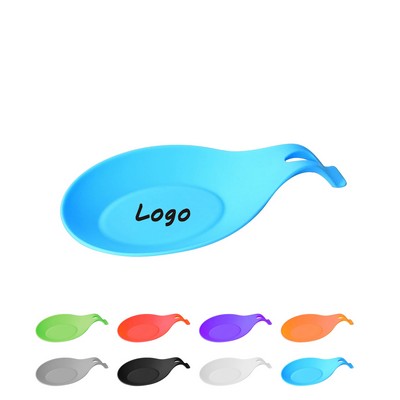 Silicone Spoon Rest – Non-Slip Heat-Resistant Pad for Kitchen Utensils