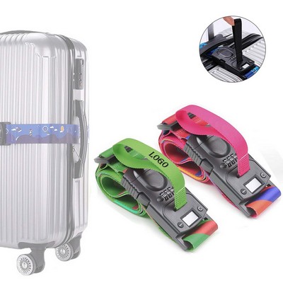 Luggage Belt Strap with Coded Lock