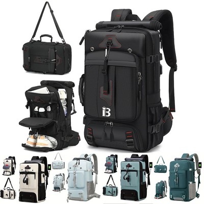 Large Capacity Men's Outdoor Carry-on Backpack
