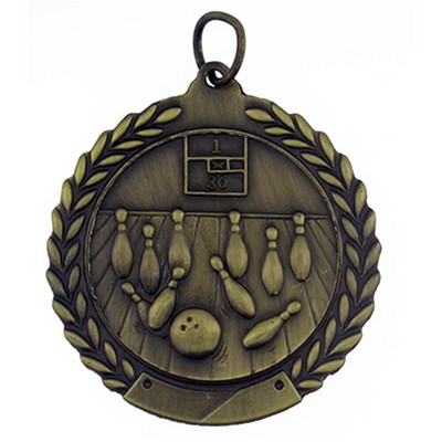 Bowling Medal - Engravable