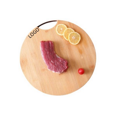 Round Chopping Board For Kitchen Cutting Board With Internal Handle