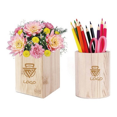 Wooden Desk Organizer