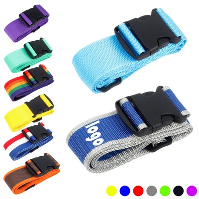 Adjustable Coarse Weave Luggage Strap