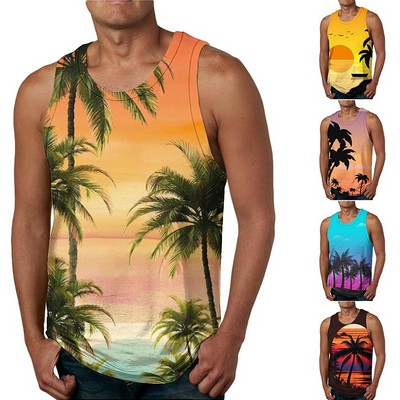 Unisex Full Color Dye Sublimation Performance Tank Top
