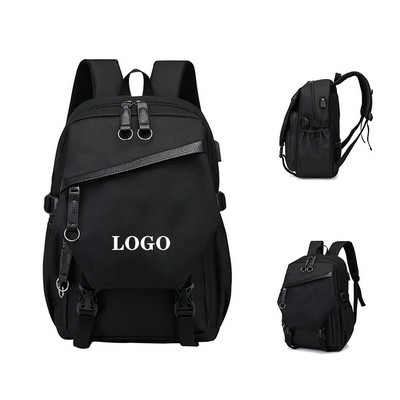 Night-Visible Charging Backpack