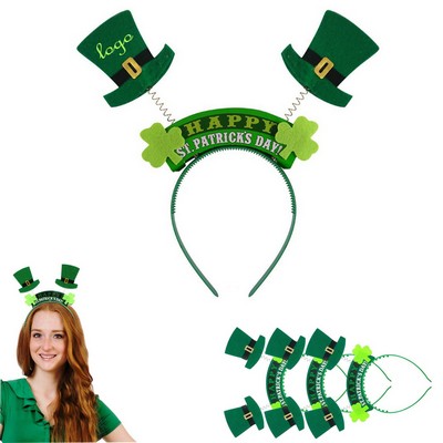 St. Patrick's Day Shamrock Headband