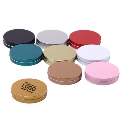 Game Round Tin Candy Box