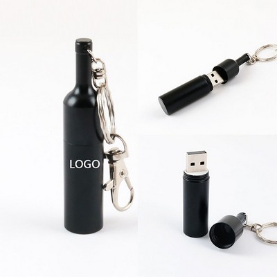 Wine Bottle Flash Disk