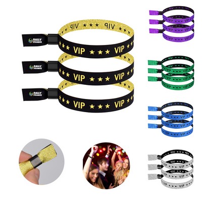 Custom Thread Polyester Event Wristband Festival Bracelet