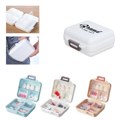 7 Compartments Travel Pill Case