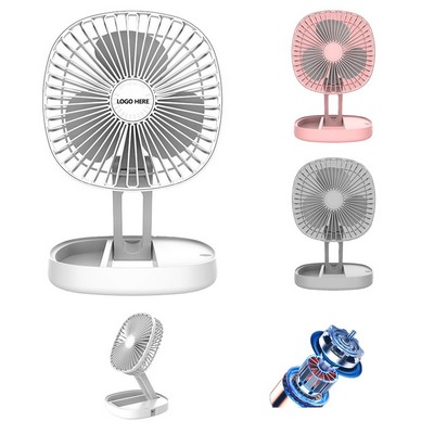 Telescopic Folding USB Fan