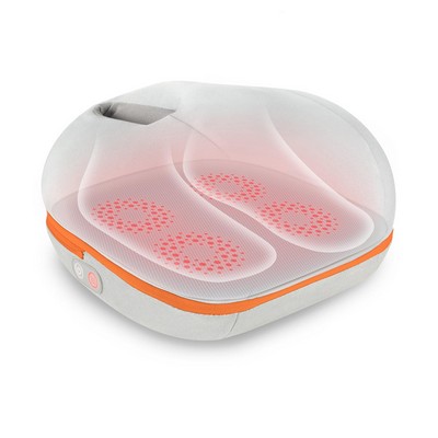 Homedics 3-In-1 Shiatsu Foot & Body Massager W/ Footrest