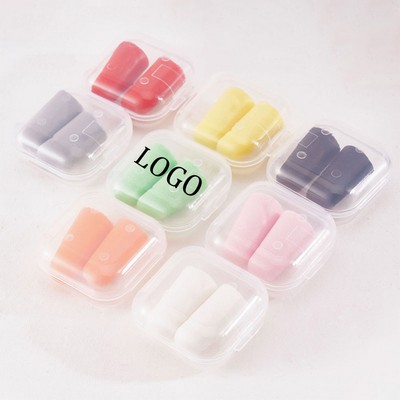 Sleep & Study Noise-Blocking Contoured Memory Foam Earplugs