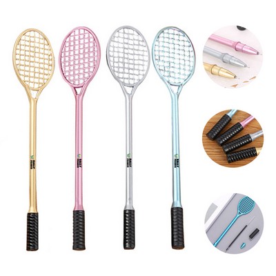 Creative Tennis Racket-Shaped Ballpoint Pen