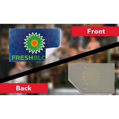 20" x 16" Window Cling Decals - Full Color UV Print