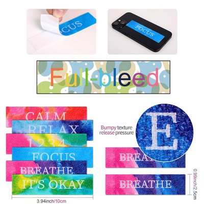 Full Color PEVA Anxiety Sensory Strip Sticker - By Sea