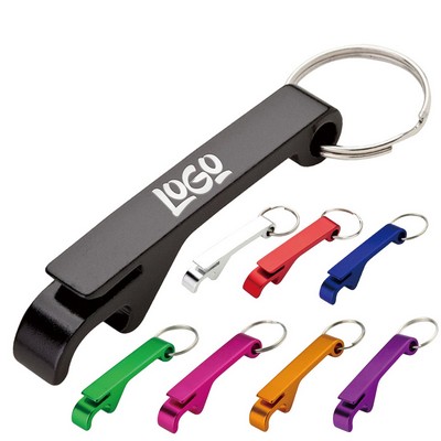 3-in-1 Aluminum Opener with Keychain & Phone Stand