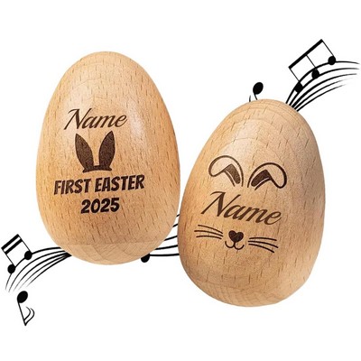 Wooden Egg Shakers