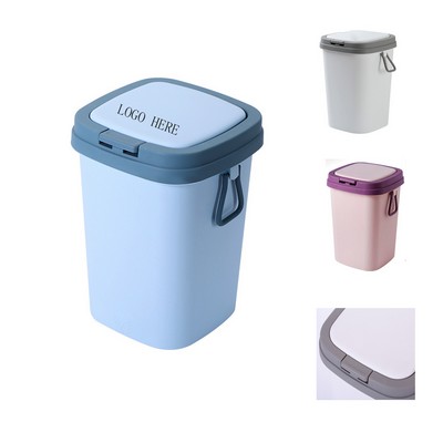 Slim Bathroom Trash Can