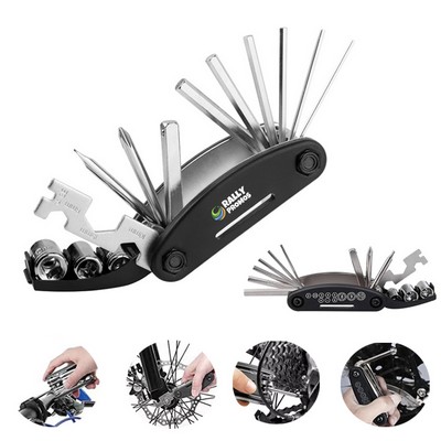 16" 1 Multifunctional Bike Repair Tool Kit