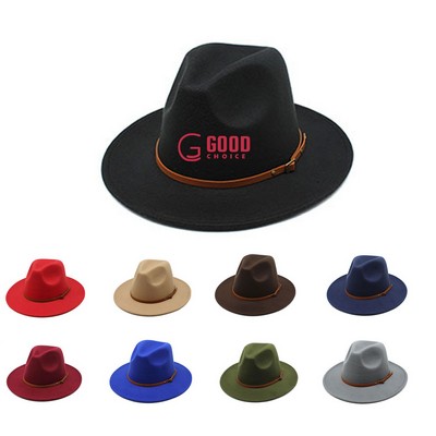 Felt Jazz Hat&Belt Buckle