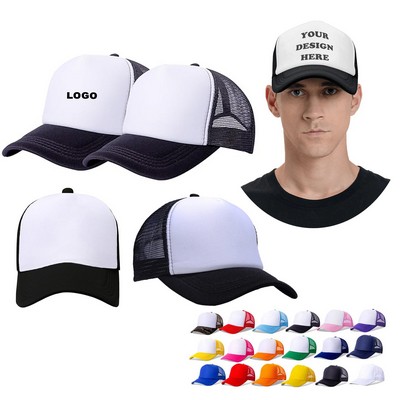 Custom Event Merchandise Hat Sports Beach Trucker Mesh Hat Baseball Cap