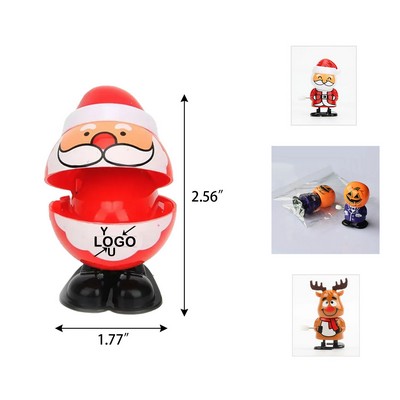 Holiday Wind-Up Toy Surprises