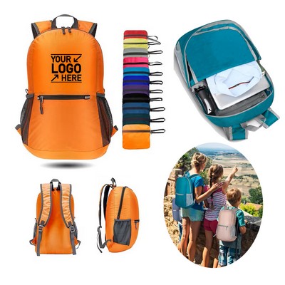 Portable Travel Lightweight Folding Backpack For Hiking