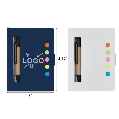 Compact Eco Jotter with Pen