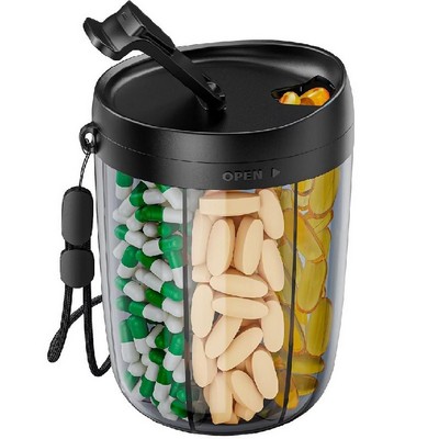 Large Supplement Organizer Bottle