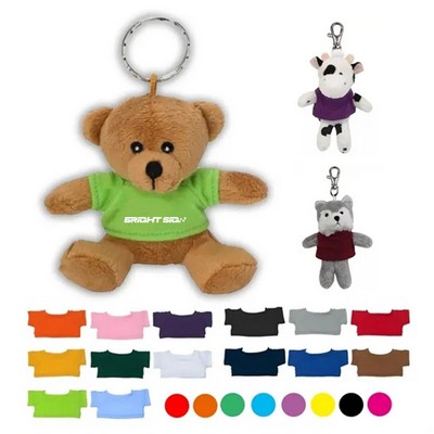 Plush Bear Keychain